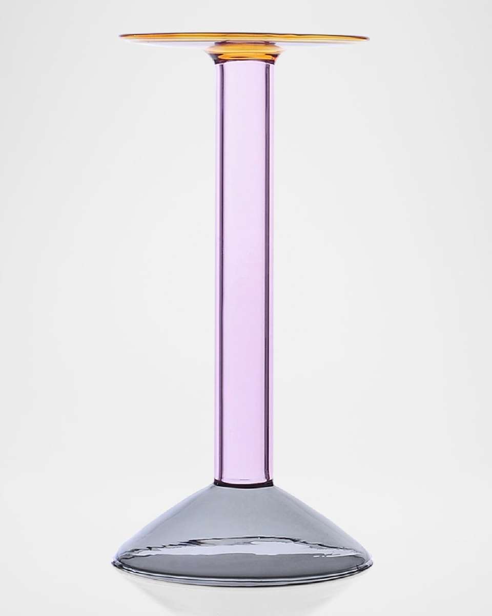 Rainbow 9.5" Candleholder